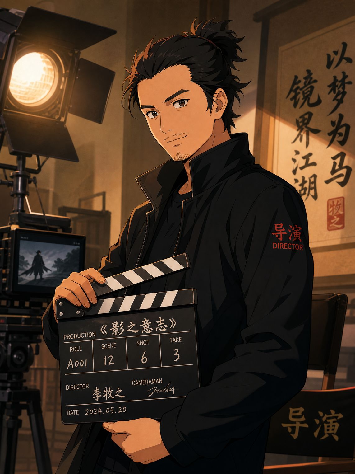 推特首席动漫导演李牧之